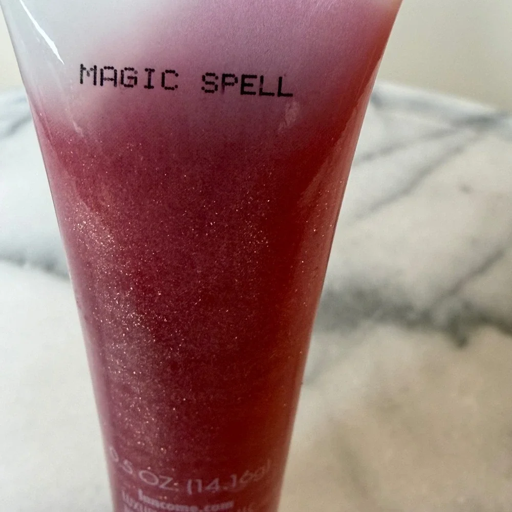 Lancome Juicy Tubes Jelly Ultra Shiny Lip Gloss Magic Spell Berry Shimmer 0.5oz